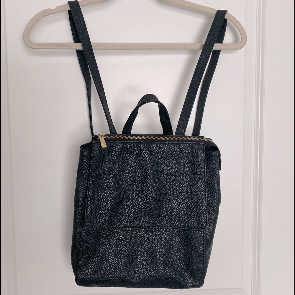Leather Backpack Purse Kenneth Cole